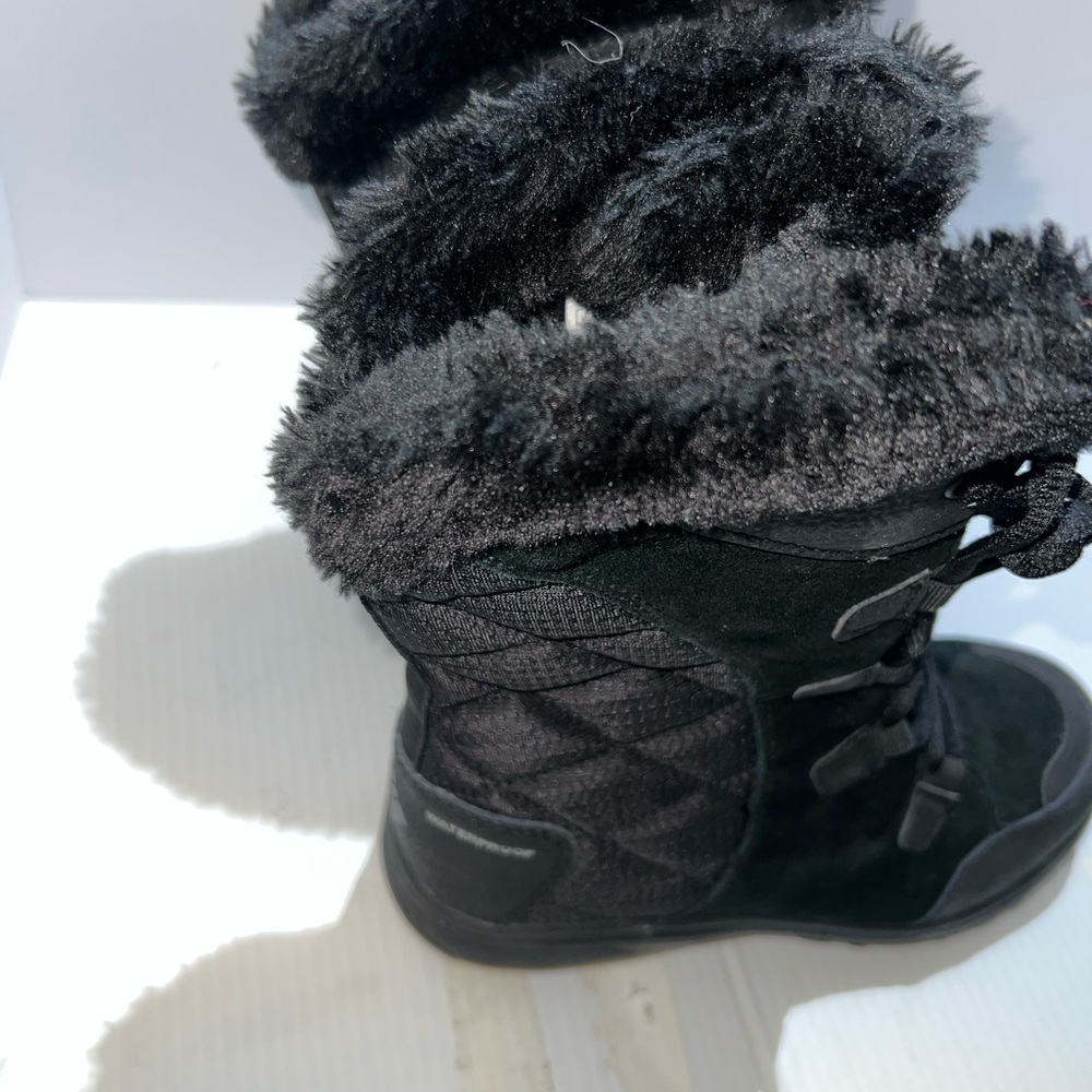 COLUMBIA WOMEN'S ICE MAIDEN II BLACK/COLUMBIA BOOTS SIZE: 5.5 (BL1581-011) - Picture 3 of 13